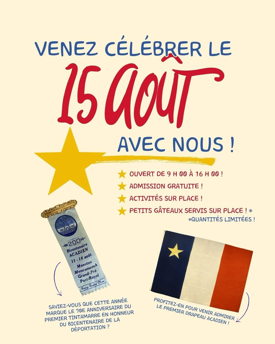 Musée acadien tweet media