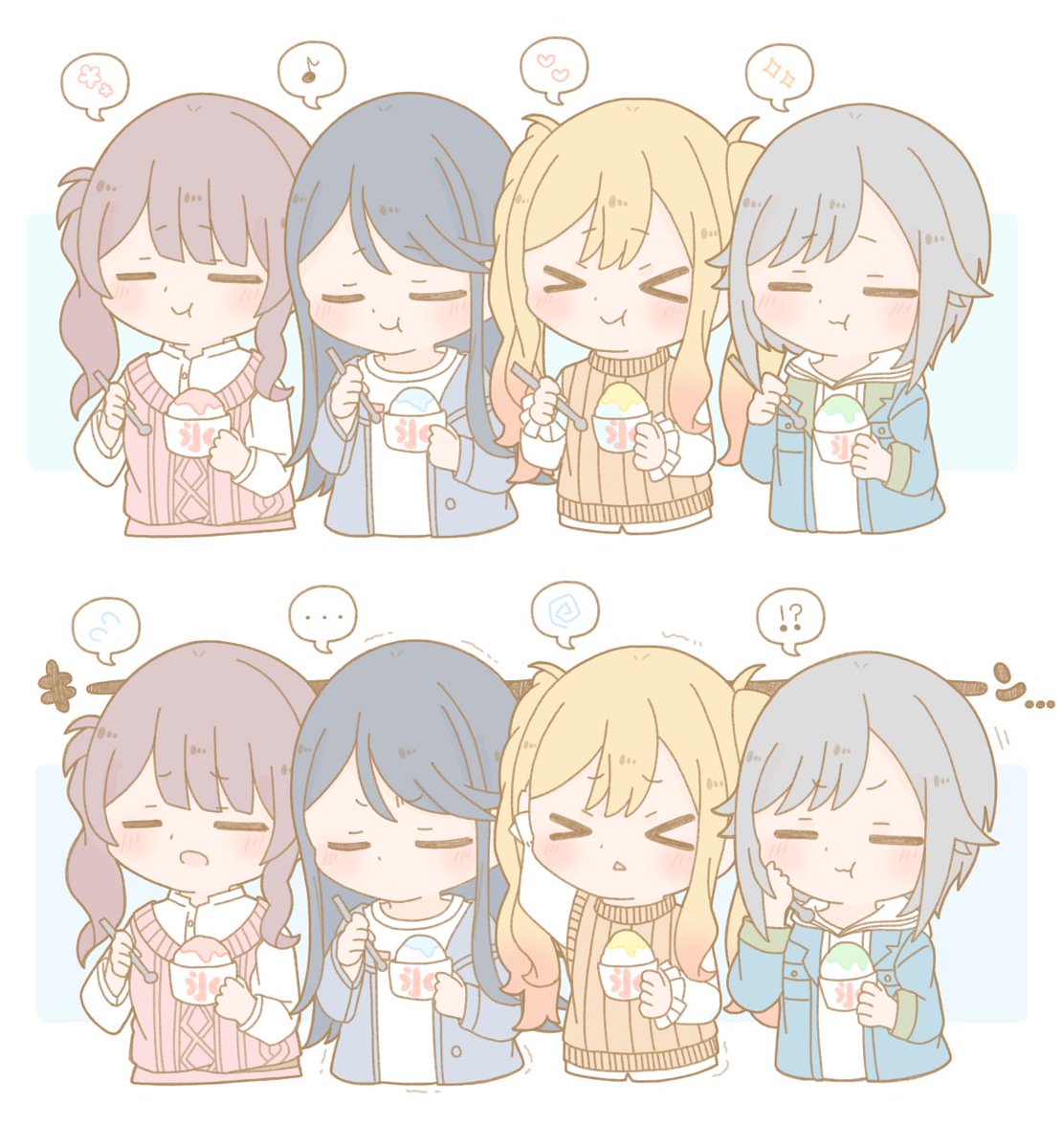 かき氷食べて頭が「キーン」ってするレオニ
#prsk_FA