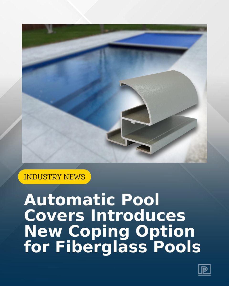 PoolProMag's tweet image. Automatic Pool Covers has released a new coping solution designed for fiberglass pool installations.

Read more: poolpromag.com/automatic-pool…
@poolcovers

#FiberglassPools #PoolInstallation #PoolCoping #SwimmingPoolPros #PoolBuilders