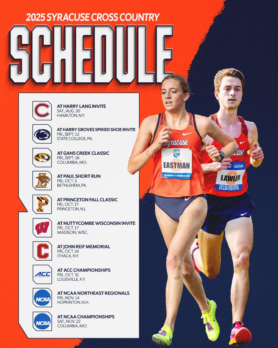 Almost that time!

Less than three weeks until our season opener.

📰 - cuse.com/news/2025/7/27…