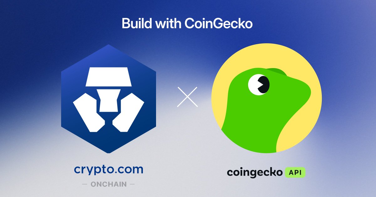 Discovering tokens shouldn’t feel like a scavenger hunt. 🔍

Here's how <a href="/onchain_wallet/">Crypto.com Onchain</a> by <a href="/cryptocom/">Crypto.com</a> is simplifying token discovery for 10M+ users, using the CoinGecko API.

Let’s dive in 🧵👇
#BuildwithCoinGecko