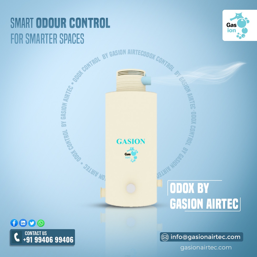 gasionairtec's tweet image. Smart Odour Control For Smarter Spaces - odox
Web: gasionairtec.com
Mail: info@gasionairtec.com 
Contact No: 099406 99406
 #turboxy #finebubblediffuser #bubblediffuser #sludgedewateringsystem #WastewaterTreatment #sewagetreatmentplant #Odox  #odoxcontrol
