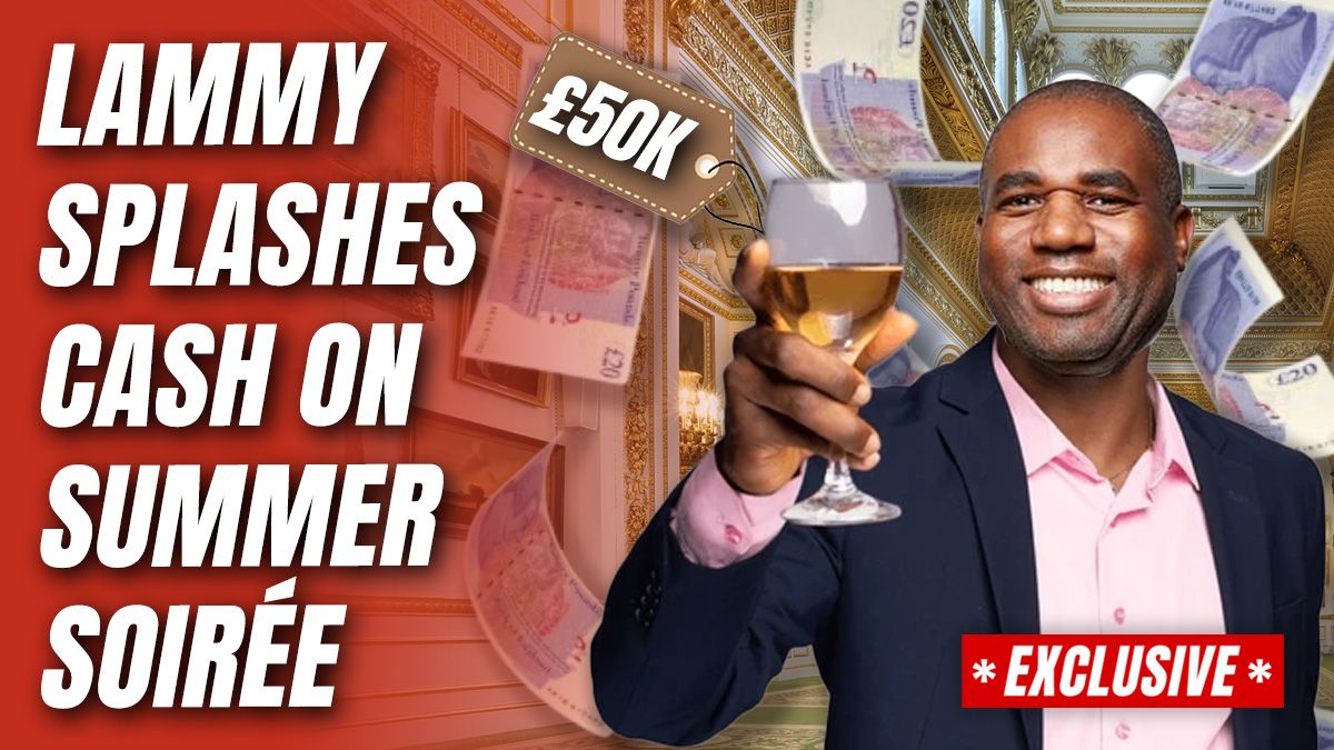 EXC: Lammy Blows £50,000 on Summer Party Despite ‘Crackdown’ on Hospitality Spending order-order.com/2025/08/12/lam…