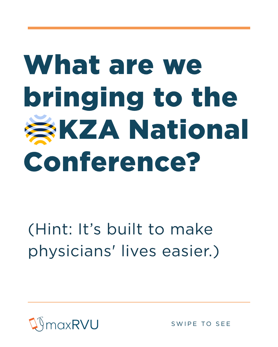 maxrvu's tweet photo. What’s coming with us to KZA? The future of medical documentation: built for physicians, powered by AI. 🌟

💡 maxRVU: Smarter charge capture workflow
✍️ maxScribe: Human medical scribes
🤖 maxScribe AI: Powered by AI (and humans too)
🧑‍💻 maxAssist: Virtual medical assistant https://t.co/P7r4fyftsG