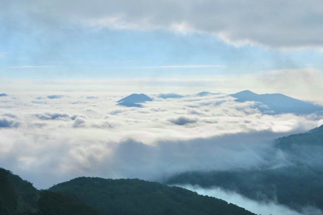 雲海見れたね、あだぬ
 #いつぬいが見られるタグ