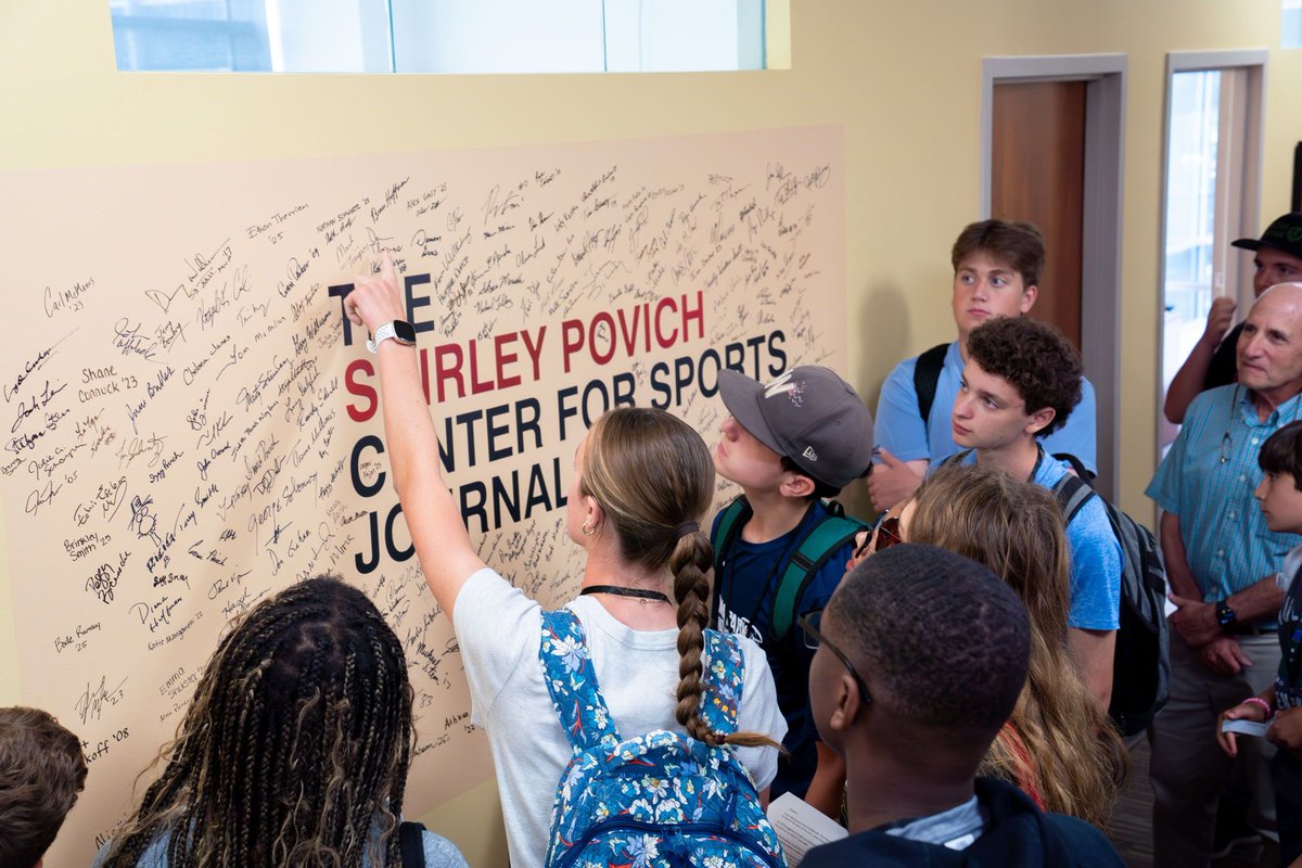 Merrill College @ Maryland (@merrillcollege) on Twitter photo The 2025 summer camp season has come to an end! ☀️ 🏕️
From the <a href="/DJNF/">Dow Jones News Fund</a> data journalism training camp to the <a href="/PovichCenter/">The Shirley Povich Center for Sports Journalism</a>'s sports camp to the Digital Storytelling Camp, Knight Hall was filled with smiling faces this summer. We can't wait to see you all next year! 🌴 😎 The 2025 summer camp season has come to an end! ☀️ 🏕️
From the <a href="/DJNF/">Dow Jones News Fund</a> data journalism training camp to the <a href="/PovichCenter/">The Shirley Povich Center for Sports Journalism</a>'s sports camp to the Digital Storytelling Camp, Knight Hall was filled with smiling faces this summer. We can't wait to see you all next year! 🌴 😎