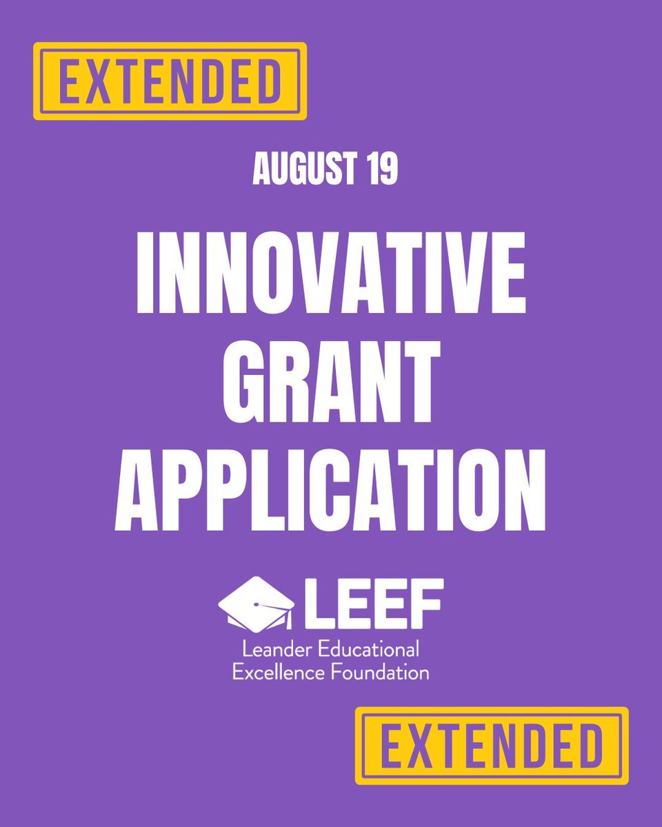 Leander Educational Excellence Foundation tweet media