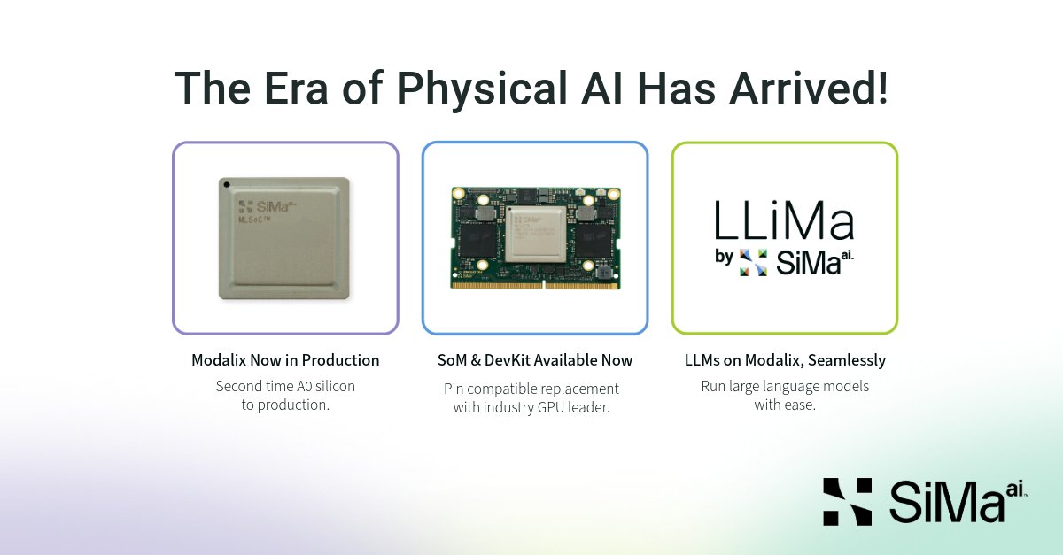 SiMa.ai tweet media
