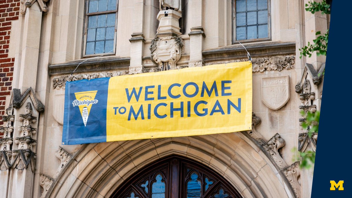 UMich's tweet image. We will be welcoming 8,000+ undergrads to Ann Arbor next week! Community members can expect changes to the usual traffic and parking patterns during campus move-in Aug. 20–24th. For more information, visit: myumi.ch/2rQQ2