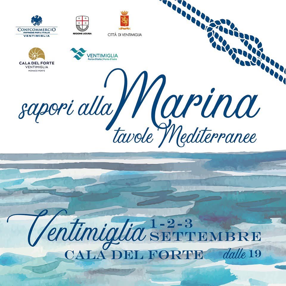 CCIAA RIVLIG (@cciaarivlig) on Twitter photo 🌊 Sapori alla Marina Tavole Mediterranee 🌊
Un viaggio tra profumi sapori del Mediterraneo in una cornice Cala del Forte a Ventimiglia.
📅 1, 2 e 3 settembre
#Ventimiglia #SaporiAllaMarina #CalaDelForte #EventiLiguria #FoodExperience #SaporiMediterranei #cciaarivlig <a href="/asRivLig/">AS Riviere di Liguria</a> 🌊 Sapori alla Marina Tavole Mediterranee 🌊
Un viaggio tra profumi sapori del Mediterraneo in una cornice Cala del Forte a Ventimiglia.
📅 1, 2 e 3 settembre
#Ventimiglia #SaporiAllaMarina #CalaDelForte #EventiLiguria #FoodExperience #SaporiMediterranei #cciaarivlig <a href="/asRivLig/">AS Riviere di Liguria</a>