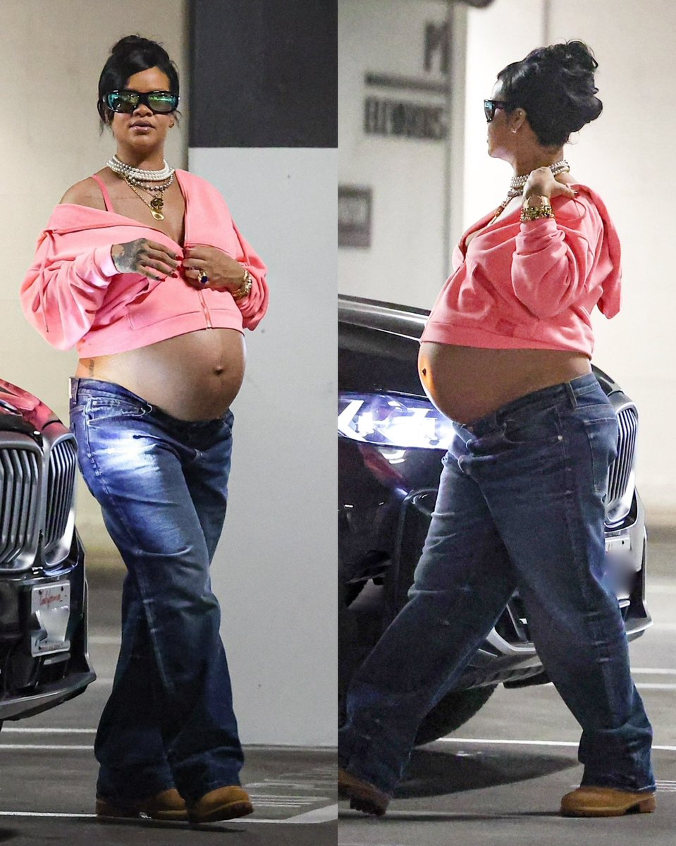 📸 Rihanna in Beverly Hills yesterday.

c: <a href="/Galerie_Rihanna/">Rihanna Gallery</a>