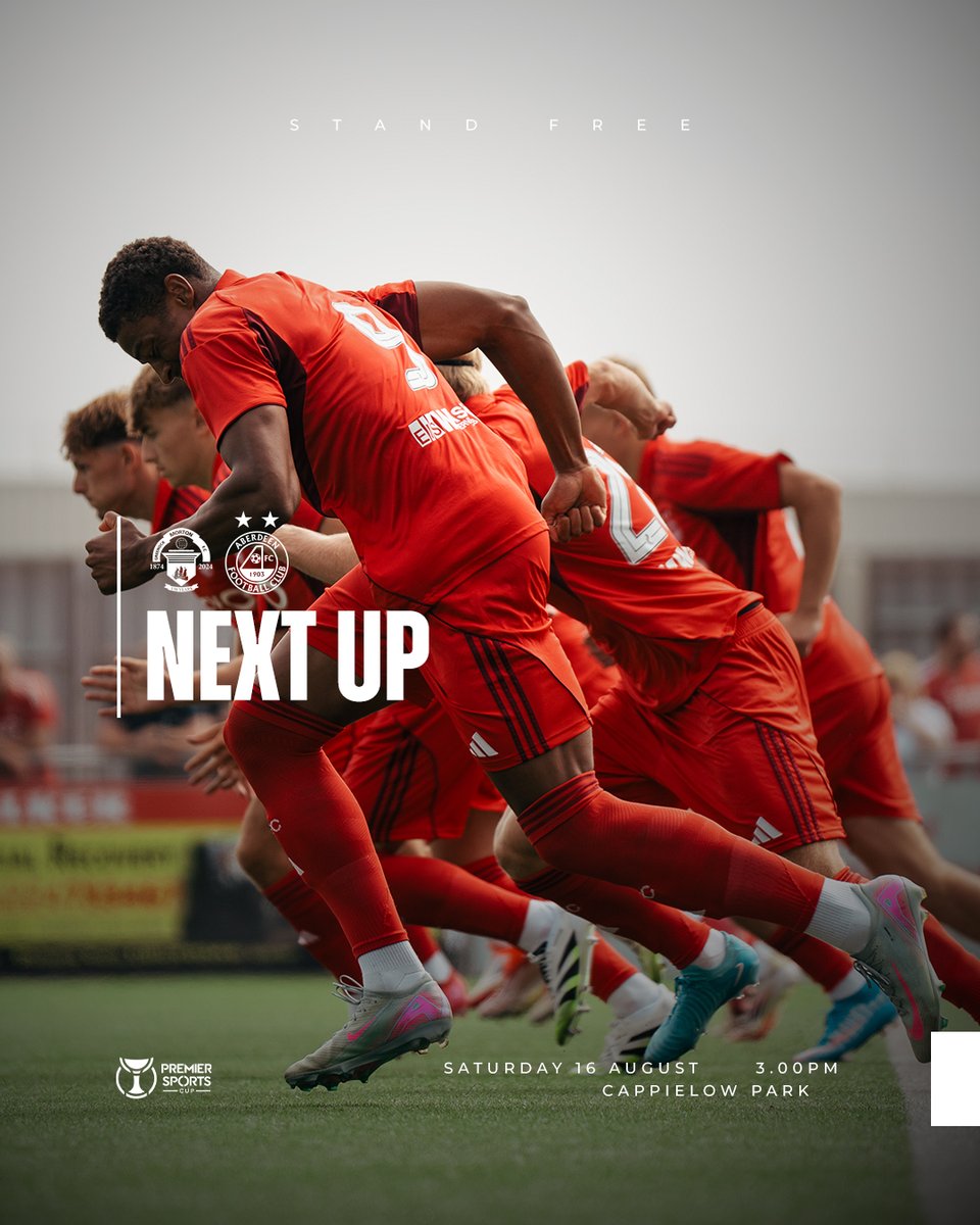 AberdeenFC's tweet image. Cup duty for the Dons this Saturday ⏩