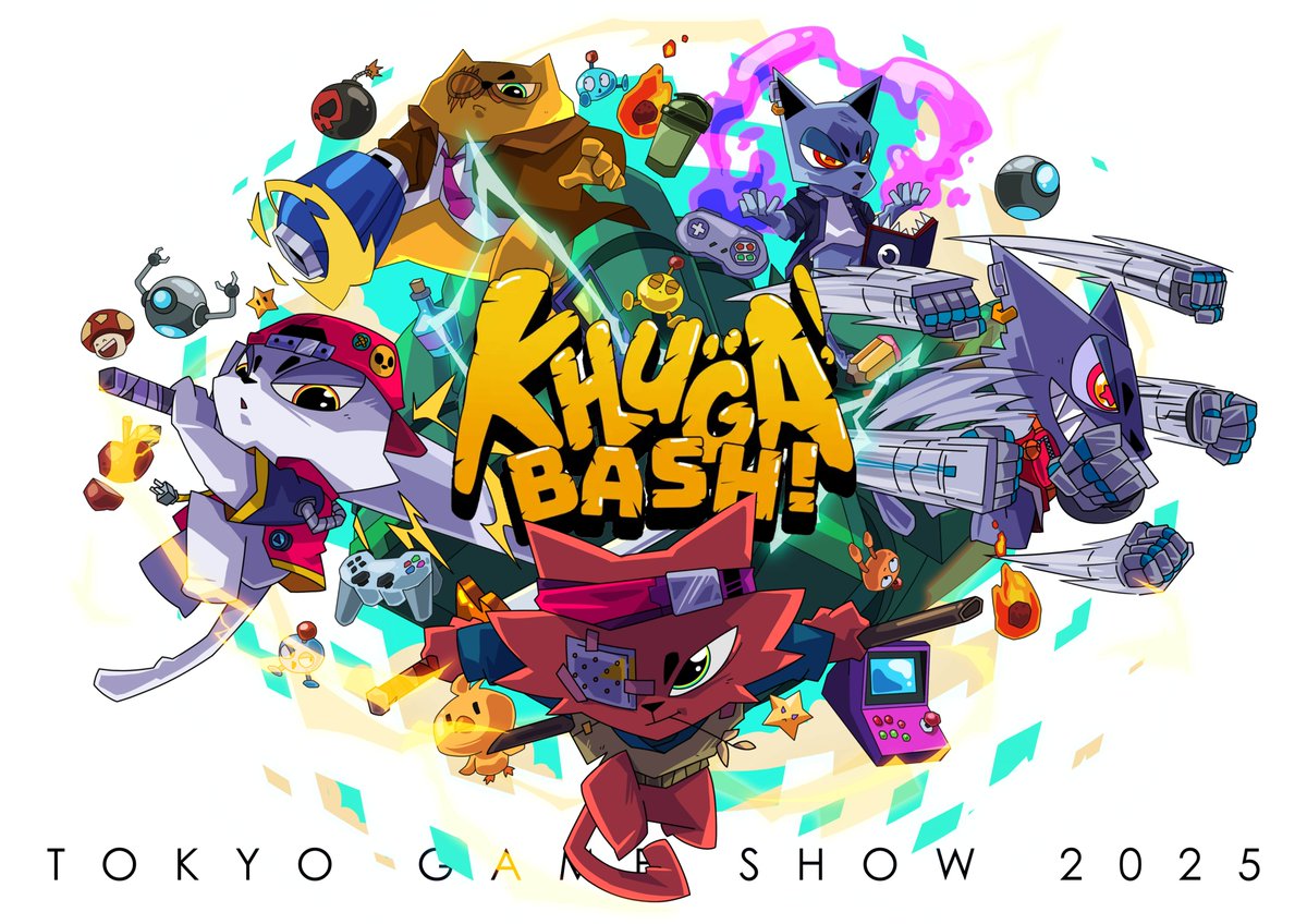 Khuga is heading to Tokyo Game Show 2025!
📅September 25–28, 2025 | Makuhari Messe, Japan

We’ll be showcasing Khuga Bash! to the global gaming community.

More details soon — see you in Tokyo!