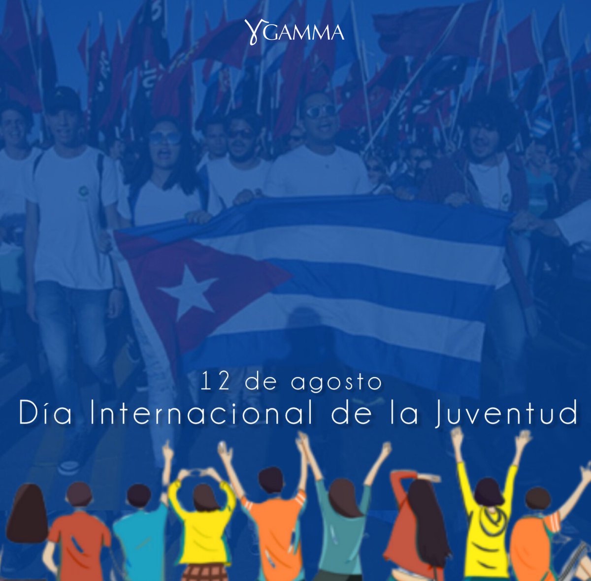 Gamma_Cuba (@cuba_gamma) on Twitter photo Feliz Día Internacional de la Juventud. A los jóvenes cubanos de nuestra empresa: su voz y sus ideas ya marcan la diferencia. Sigamos liderando con valentía y aprendizaje. #DíaInternacionalDeLaJuventud #JuventudCubana <a href="/citmacuba/">Ministerio de Ciencia, Tecnología y Medio Ambiente</a> <a href="/Grupo_INNOMAX/">Grupo Empresarial INNOMAX</a> <a href="/CubaTareaVida/">Tarea Vida Cuba</a> Feliz Día Internacional de la Juventud. A los jóvenes cubanos de nuestra empresa: su voz y sus ideas ya marcan la diferencia. Sigamos liderando con valentía y aprendizaje. #DíaInternacionalDeLaJuventud #JuventudCubana <a href="/citmacuba/">Ministerio de Ciencia, Tecnología y Medio Ambiente</a> <a href="/Grupo_INNOMAX/">Grupo Empresarial INNOMAX</a> <a href="/CubaTareaVida/">Tarea Vida Cuba</a>