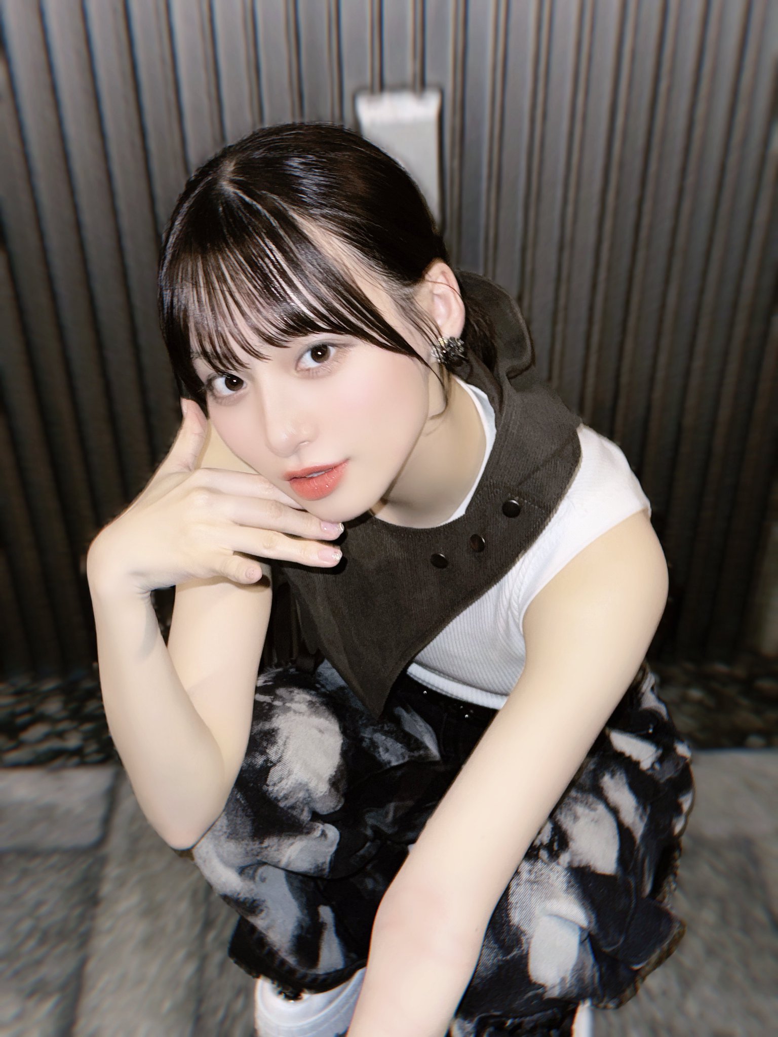 冨田菜々風ちゃん生写真2枚　天さん専用 画像・写真 ≠ME・冨田菜々風「みんながいてくれたら私は何倍