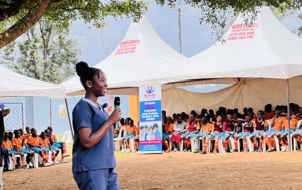 Celebrating #InternationalYouthDay at St. Jude Primary School, Hoima. Today we planted seeds of purpose, hope and leadership, inspiring young minds to dream big, believe in themselves and shape a brighter future for their communities.