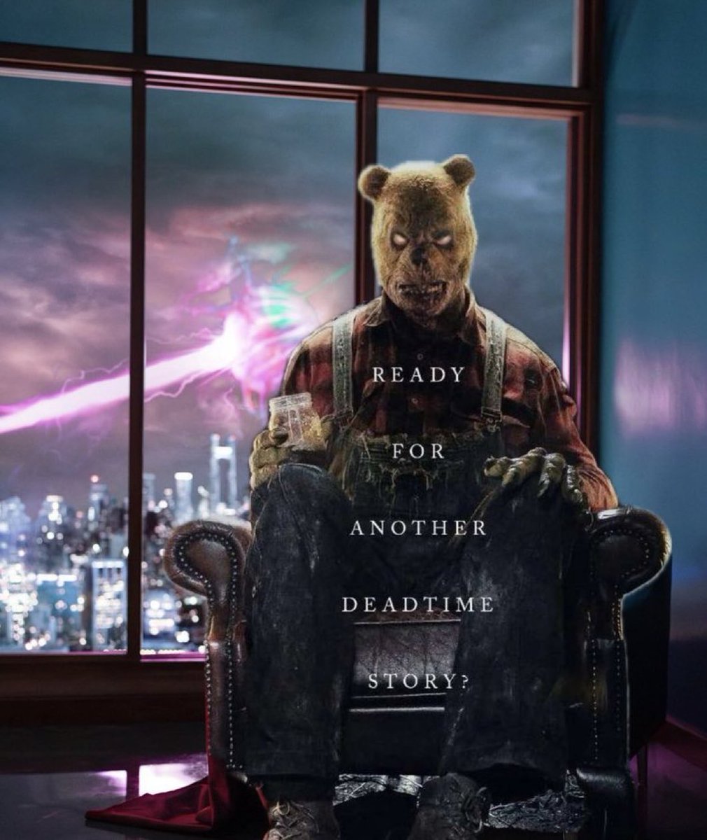 Twisted Childhood Universe News (@ttcunews) on Twitter photo "Winnie the Pooh: Blood and Honey 3" will be written by Richard Stanley (Color Out of Space)
It will begin filming in early 2026. "Winnie the Pooh: Blood and Honey 3" will be written by Richard Stanley (Color Out of Space)
It will begin filming in early 2026.