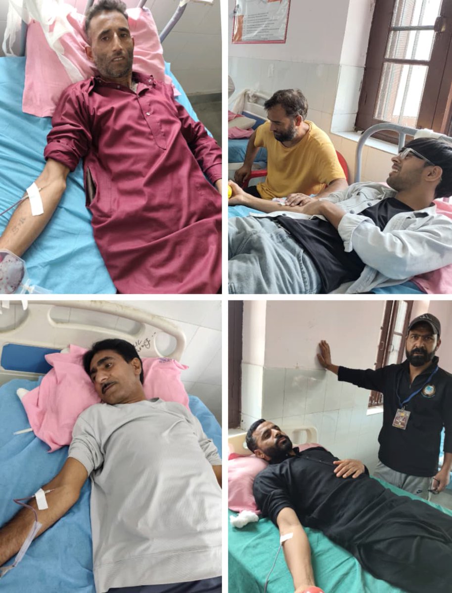 AnjumanBlood's tweet photo. @ShianSharie's Student wing Babul ilm Youth Society Organized Blood Donation Camp at Nowgam Sonawari under the Patronage of @MosaviAga President j&amp;k Anjuman-E-Sharie Shian.
87 pints of Blood Collected 
 Alhamdulillah 

@agamujtaba
@agasyedmuntazir 
@AnjumanBlood 
@BloodDonorsIn https://t.co/nM2fY662J6