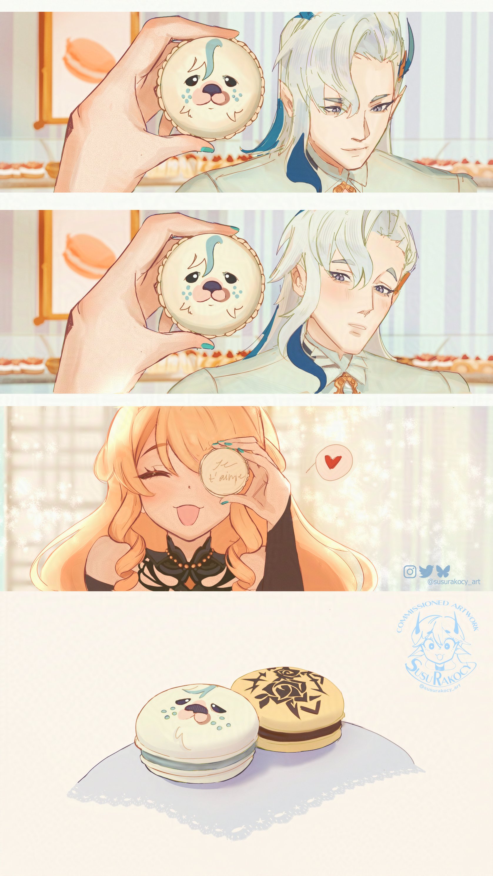 ♡ macaron 様、専用♡※他の方はご遠慮ください‼️ Macarons box of 12 – Yume Patisserie