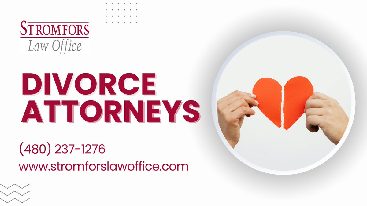 Considering legal separation instead of divorce? Stromfors Law Office can help with parenting plans, asset division &amp; support arrangements. A Chandler divorce attorney you can trust. 
📞 (480) 237-1276 
🔗 stromforslawoffice.com/practice-areas…