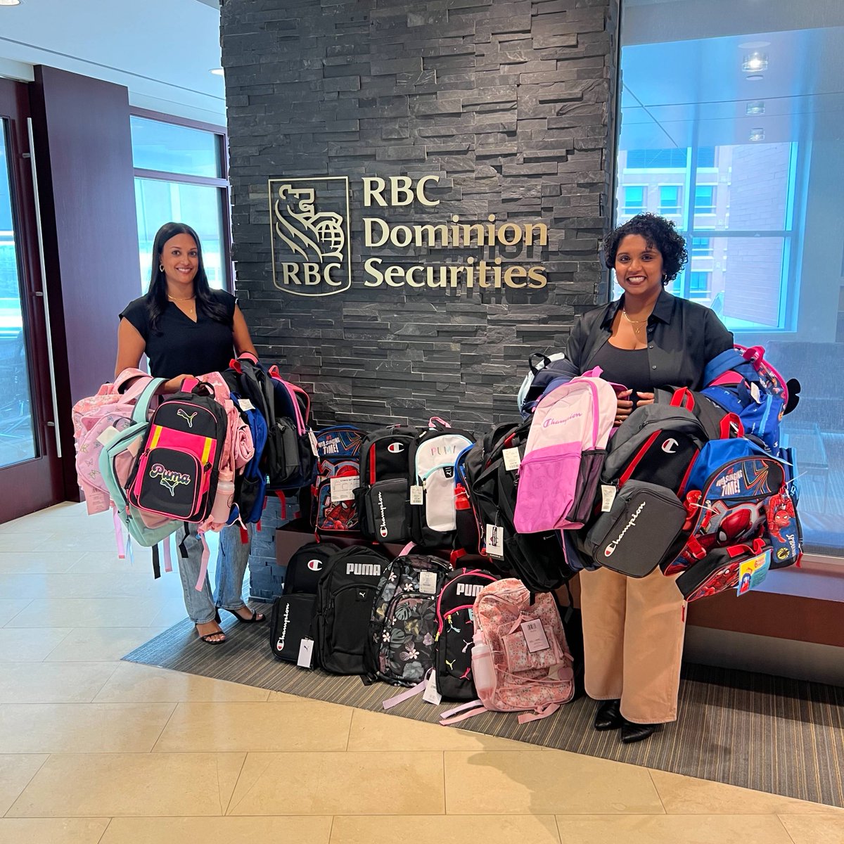 WRPSToday's tweet image. A huge thank you to RBC for their generous donation to our #BackpackChallenge. 

Your support helps ensure even more kids start the school year with the supplies they need to succeed.