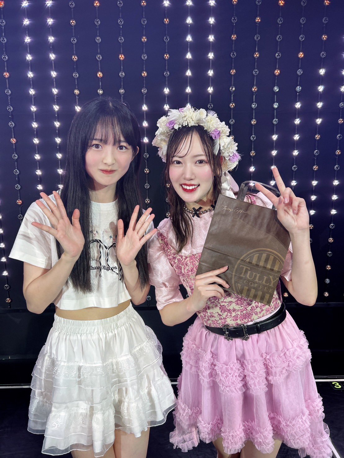 NMB48 石山千尋 直筆サイン入り生写真 NMB48石山千尋さん直筆