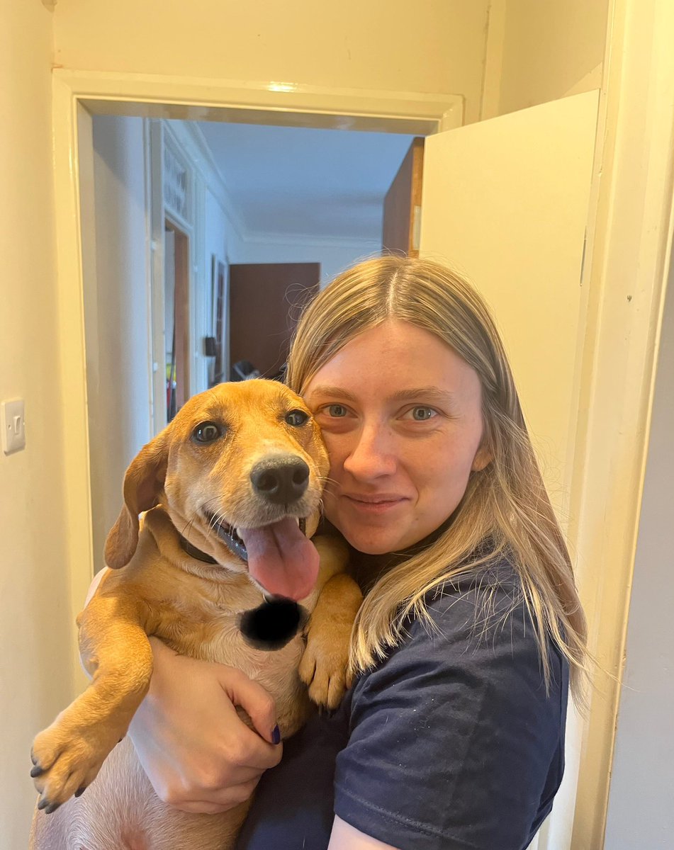 Rory is back home now it was his first time in the kennels he was a bit nervous they said he eventually trusted them he was a very good boy am glad he back i missed him so much he won't
stop following me everywhere now 😂