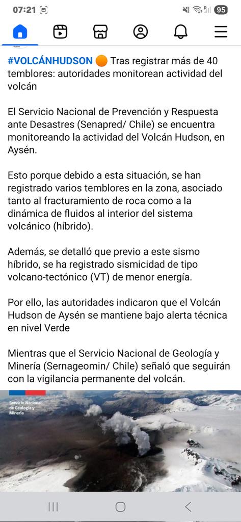 Haber que pasa ,por ahora alerta verde🙏