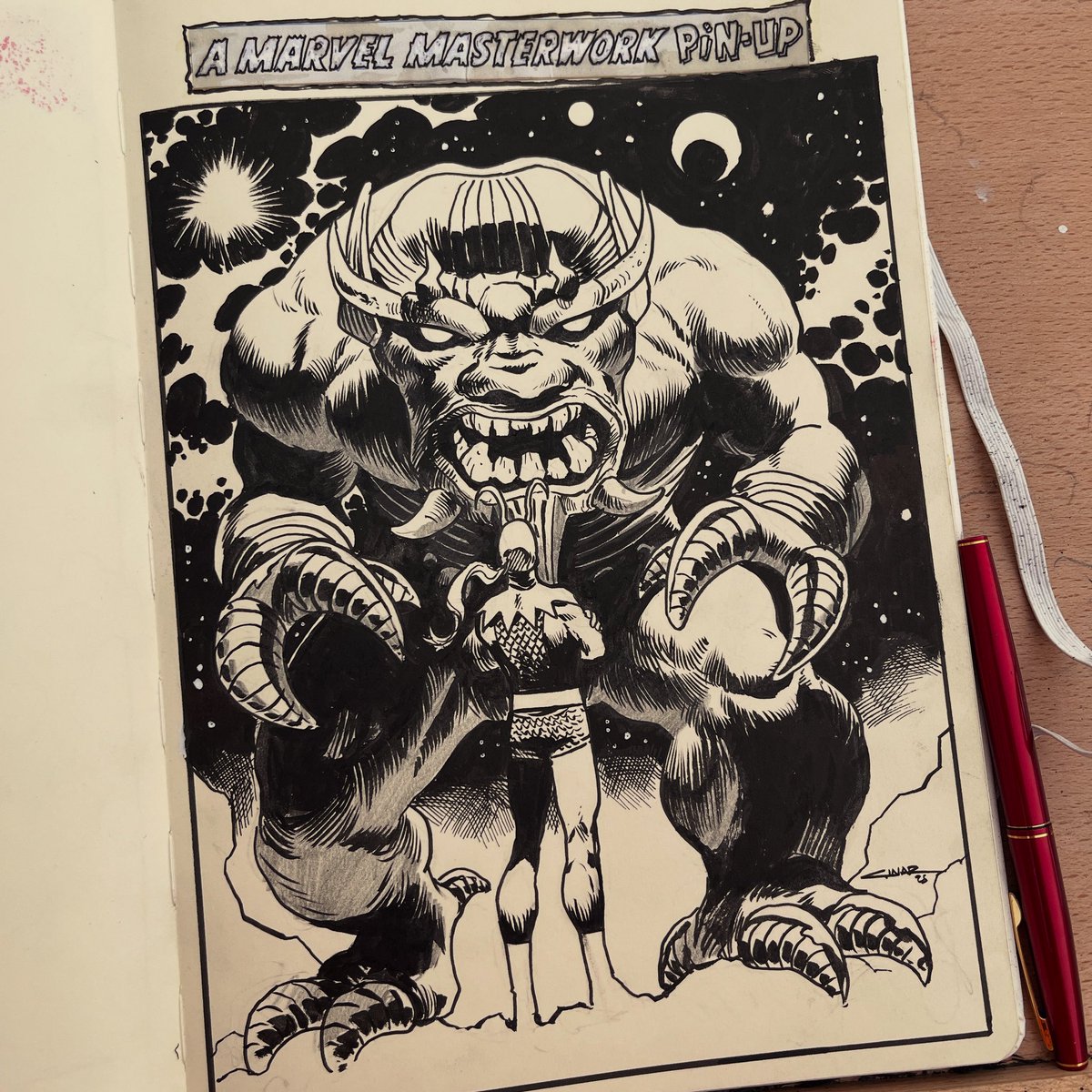 A conversation 
#mangog #loki #asgard