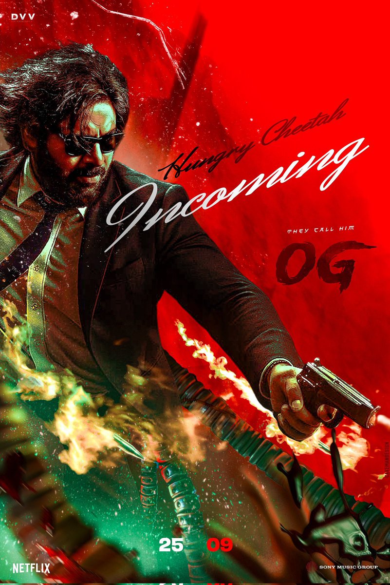 TrendingTapaasu's tweet photo. #FireCracker 🧨 News

#ExclusiveforPowerCults #OGFans 

🚨 Mark the Date in your Calendar 🗓️ 

#TheyCallHimOG — Special Action Teaser drops Aug 15th! 💥🔥

#OG Hype 🚀💣#PawanKalyan https://t.co/kHkluKYIkn