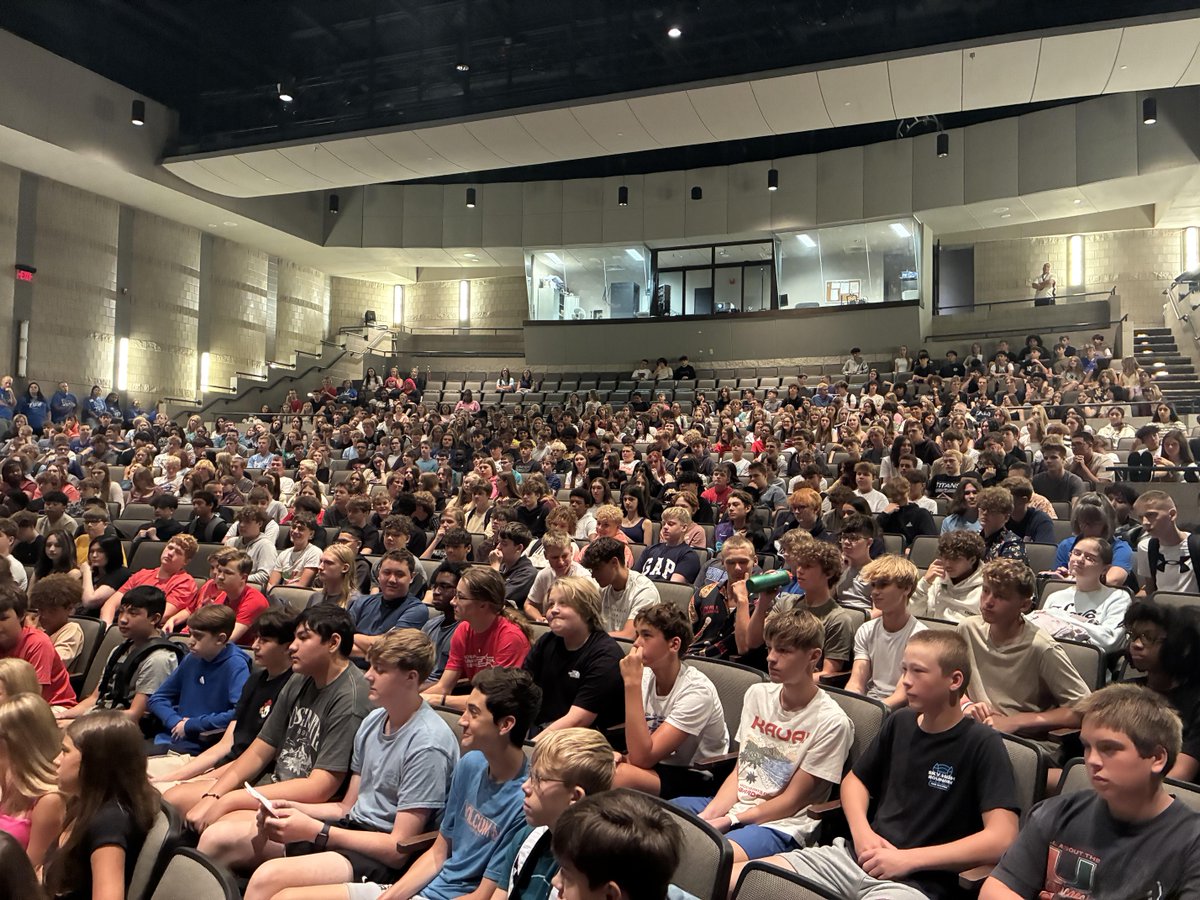 523 strong this morning with the Class of 2029!  We are Titan Tough and ready for a great school year!