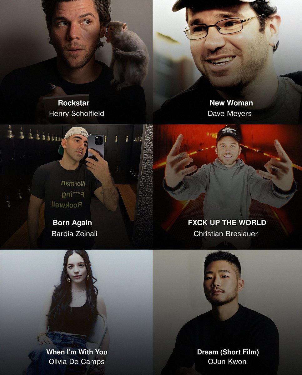 Lisa's Alter Ego Music Video Directors:

Rockstar - Henry Scholfield
New woman - Dave meyers
Born Again - Bardia Zeinali
FUTW- Christian breslauer
WIWY - Olivia de Camps
Dream (Short film) - OJun Kwon