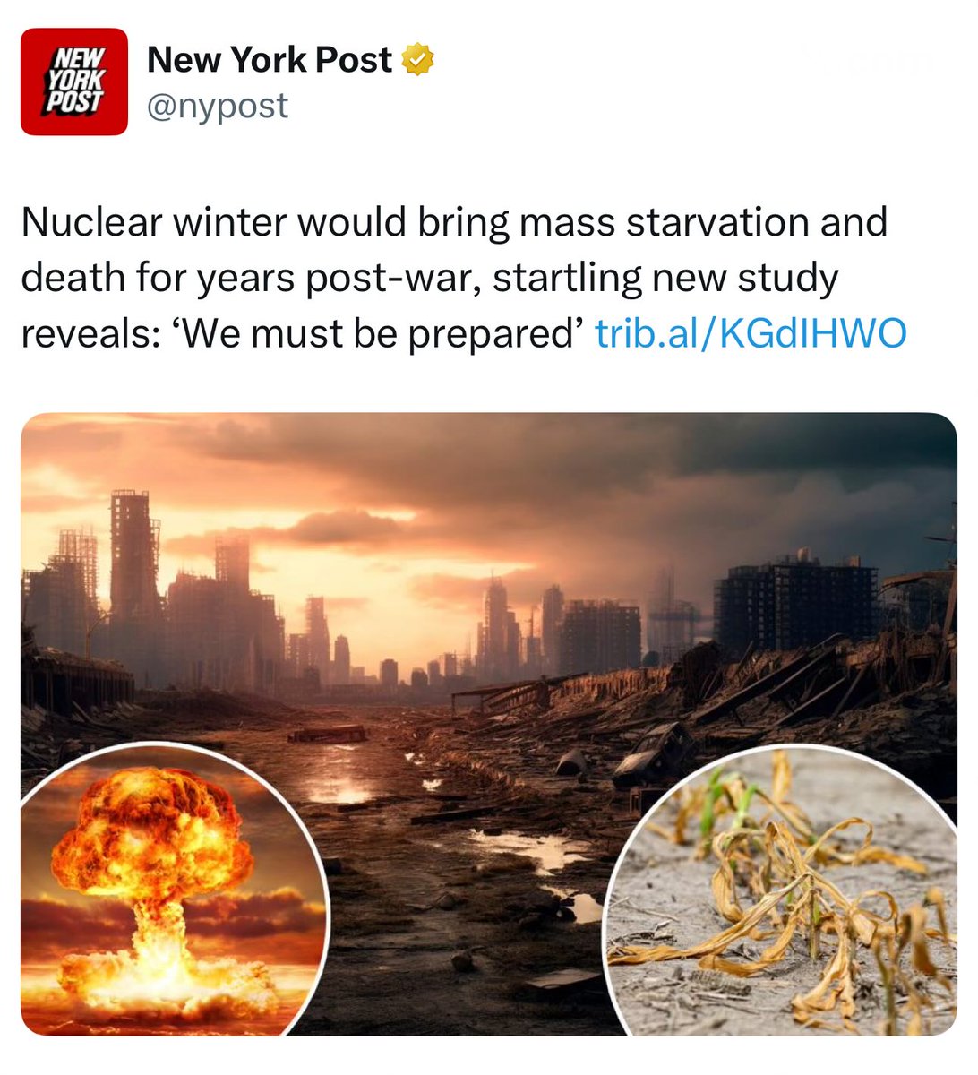 If they nukes fly and they don’t take me out I’m going to meet Jesus.  I’m not about to be Left Behind with some of y’all.  Take me to the King!