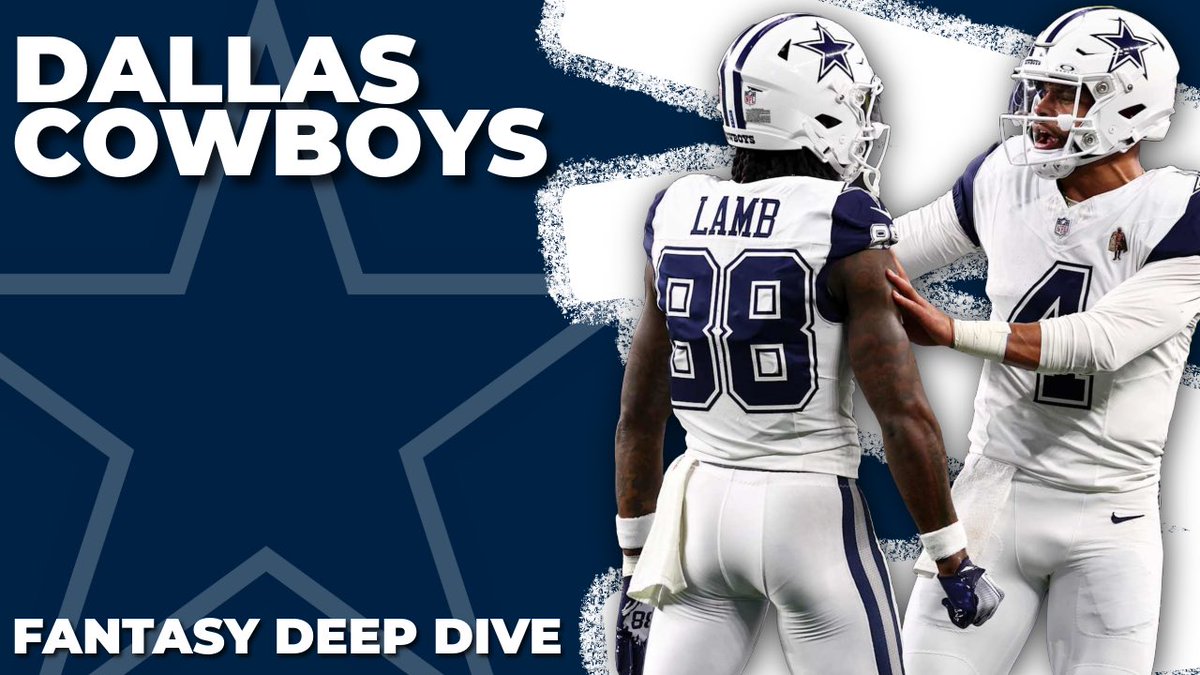 TH Fantasy Football (@th_fantasy_nfl) on Twitter photo 🚨NEW SHOW ALERT🚨
Our ‘Fantasy Deep Series’ visits the Dallas Cowboys today as we’re joined by <a href="/Byronchenko/">John Byrne</a> from <a href="/GTW_GTC/">Good Teams Win, Great Teams Cover</a>.
Are we primed for a Dak bounce back?!
Check us out below ⬇️
🔴 youtu.be/l1pXqcBHqiE?si… 🚨NEW SHOW ALERT🚨
Our ‘Fantasy Deep Series’ visits the Dallas Cowboys today as we’re joined by <a href="/Byronchenko/">John Byrne</a> from <a href="/GTW_GTC/">Good Teams Win, Great Teams Cover</a>.
Are we primed for a Dak bounce back?!
Check us out below ⬇️
🔴 youtu.be/l1pXqcBHqiE?si…