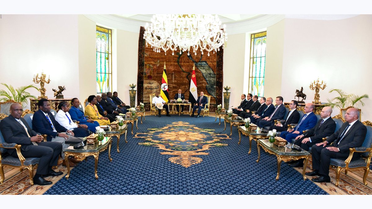 Le Président Al-Sissi reçoit le Président de la République d’Ouganda au Palais d’Al-Ittihadiya

tinyurl.com/2bluupsm