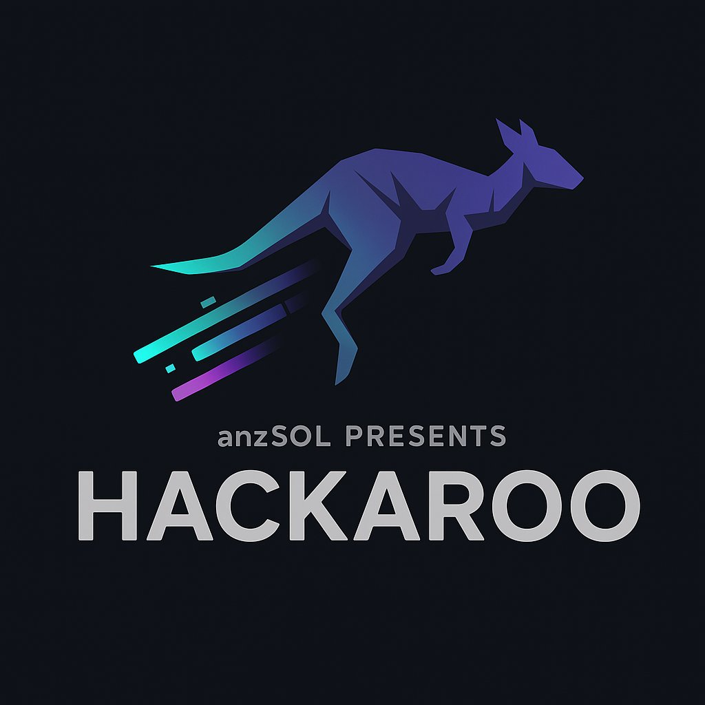 Triple_A1211's tweet photo. Just dropped my Hackaroo logo concept for the @SolanaANZ hackathon 🦘💻
A digital leap that fuses the Aussie roo’s energy with the sharp mind of a hacker, built for hoodies, stickers & dev feeds alike.
#Hackaroo #Solana #Design https://t.co/n9j8sWCRfW