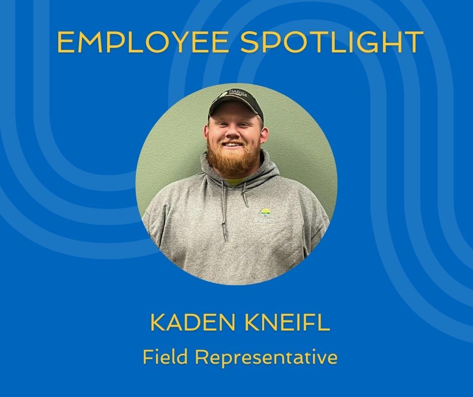 Today we shine the spotlight on Kaden Kneifl, a field representative in our Dakota City Field Office. He educates landowners about cost share programs the Papio NRD offers to implement conservation practices. 

Get to know Kaden: bit.ly/3Usj0Jf