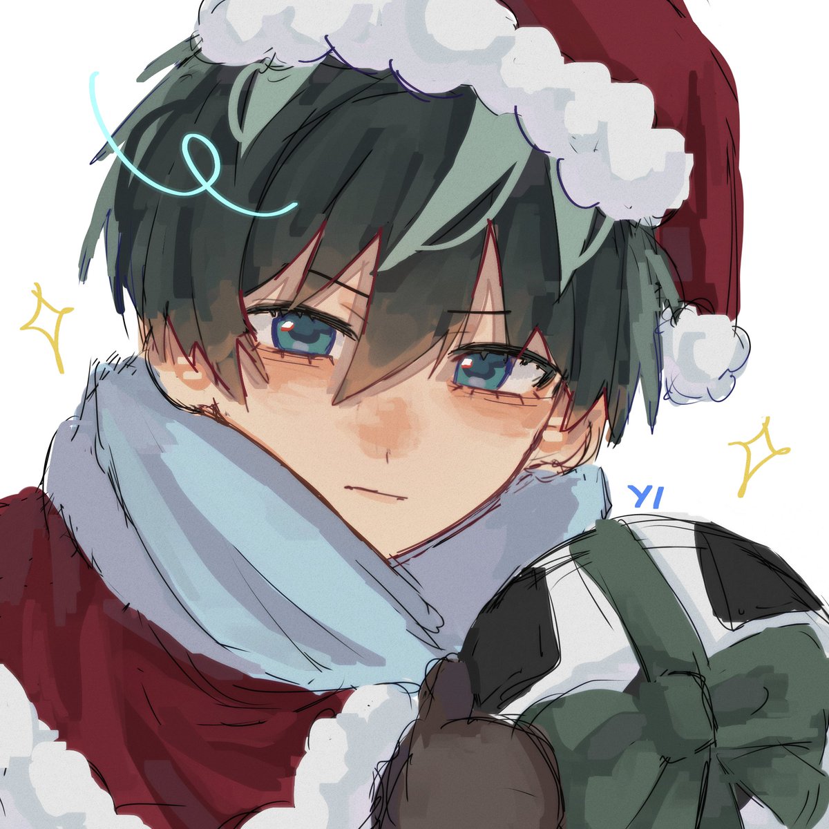 lova5irs's tweet image. said i was gonna post it tmrw but i’m trying to avoid doing my homework so OMG RNIS XMAS YAYY #rinsagi #bluelock