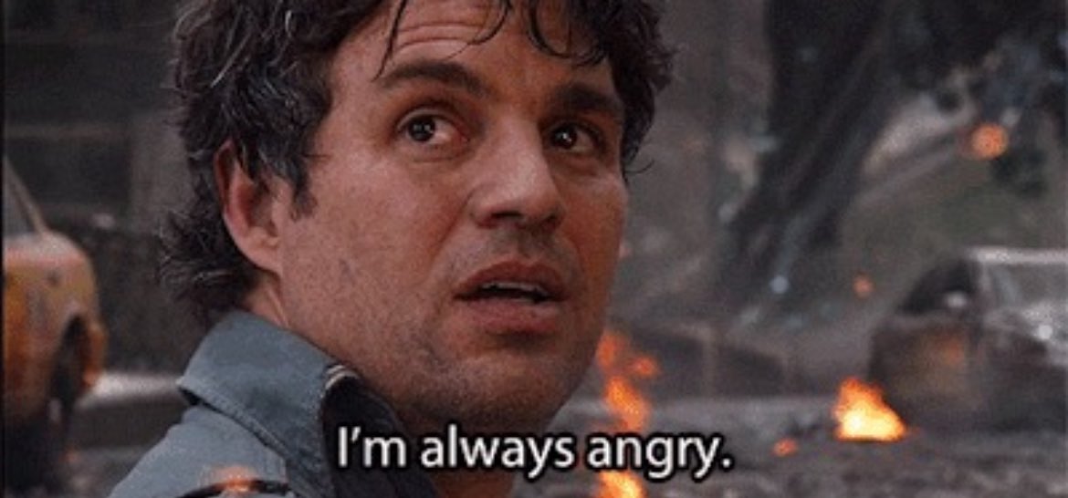 Bruce had some really great lines before they lobotomized him.