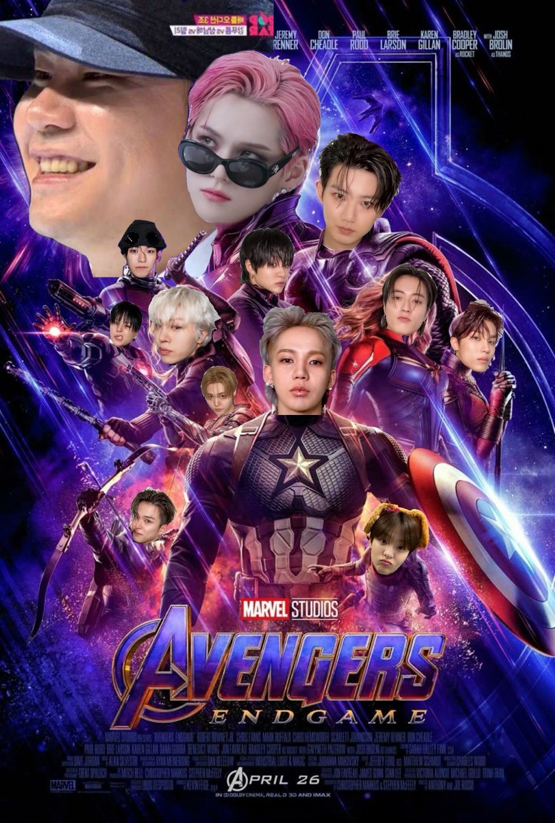 07アベンジャーズ募集中です。
やつらは確定です。