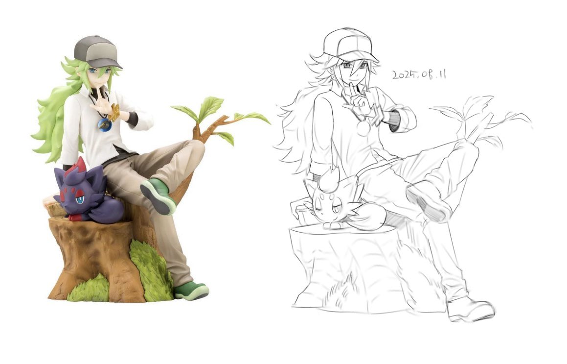 어제 크로키한 거