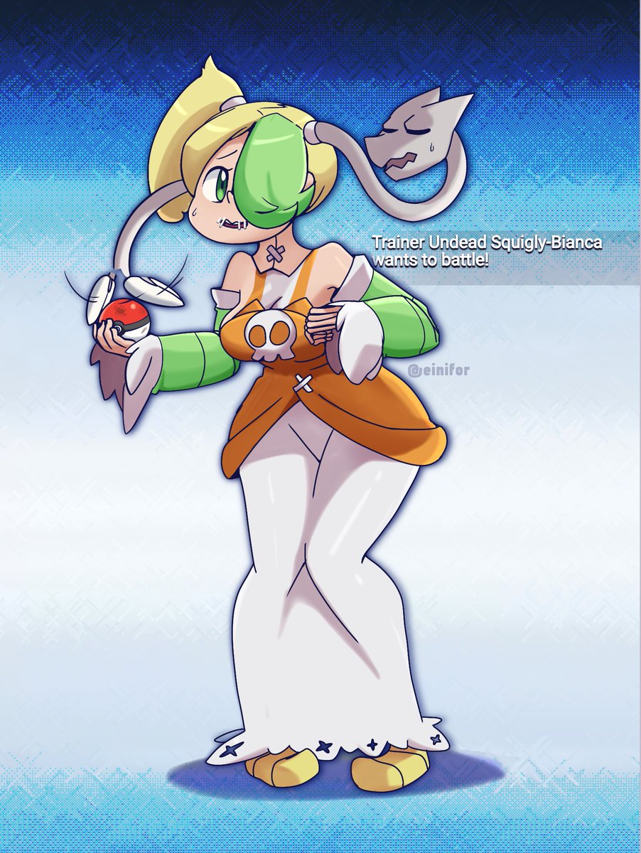 Bianca’s careless attitude in the anime makes her cute
#Skullgirls #pokemon 👉 #squiglyverse