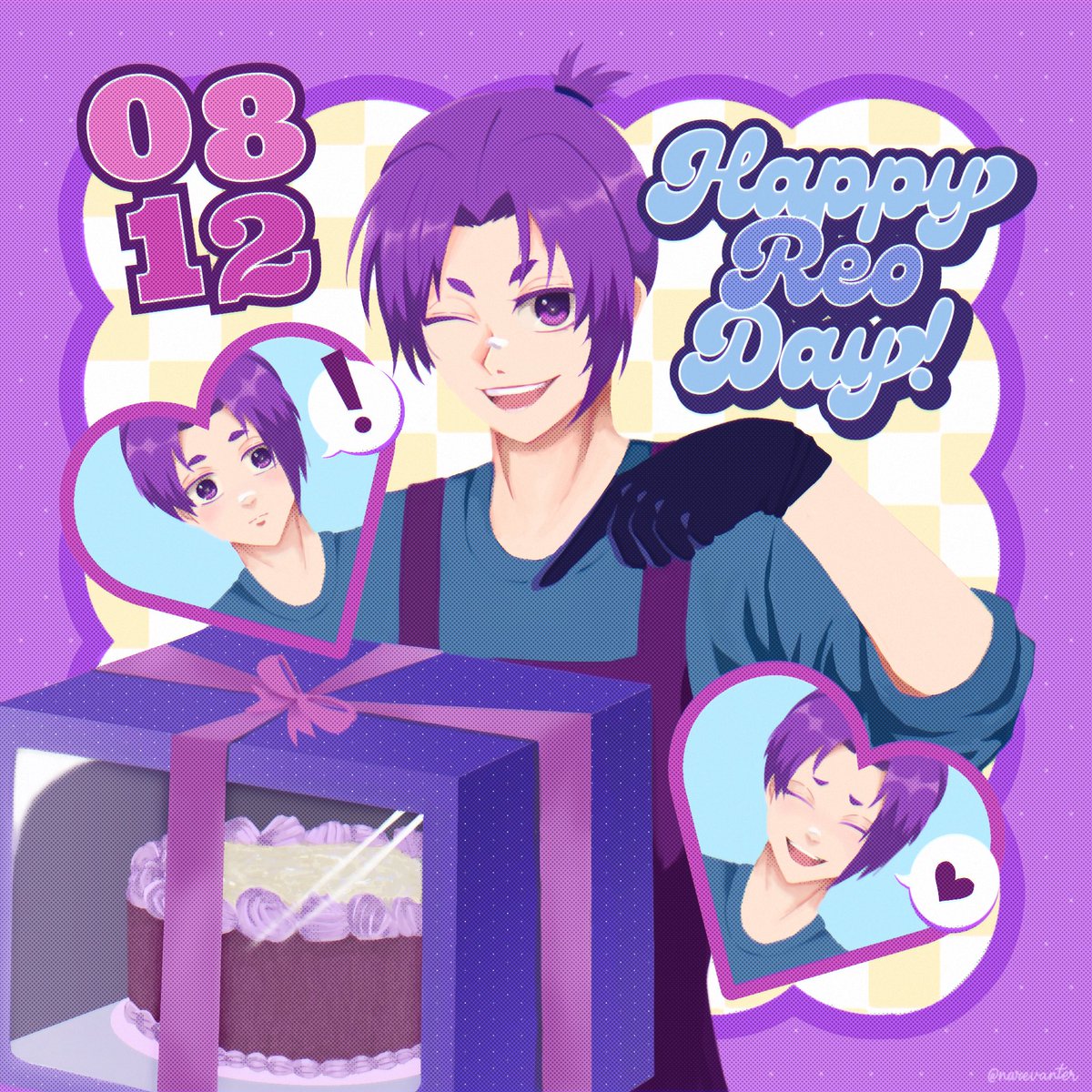 narevanter's tweet photo. mkgro 💜🎉🎂

#御影玲王誕生祭2025 
#御影玲王生誕祭2025 https://t.co/29Xw5raxra