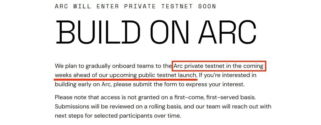 morsyxbt's tweet image. 🧩Early Alpha Project : @arc 
official product of  : @circle
only 2k followers on X right now

funds raised : $2B
at $3.5B valuation
domain link : arcnetwork.xyz

arc is a purpose built EVM compatible L1 blockchain advancing the frontier of stablecoin finance and…
