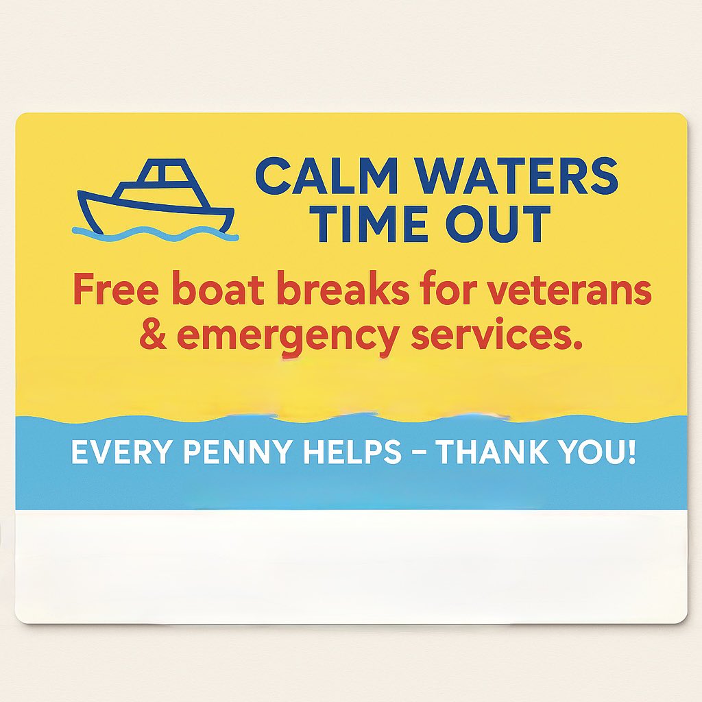 Calm Waters Time Out (@calmwaterstime) on Twitter photo We’re in the early stages of launching Scotland’s newest veteran-Emergency services-focused retreat—on water.
We’re building more than boats. We’re building hope, community, and calm. <a href="/falkirk_herald/">The Falkirk Herald</a> <a href="/StirObserver/">Stirling Observer</a> #startupcharity #veterans gofund.me/a0e4b4e2 We’re in the early stages of launching Scotland’s newest veteran-Emergency services-focused retreat—on water.
We’re building more than boats. We’re building hope, community, and calm. <a href="/falkirk_herald/">The Falkirk Herald</a> <a href="/StirObserver/">Stirling Observer</a> #startupcharity #veterans gofund.me/a0e4b4e2