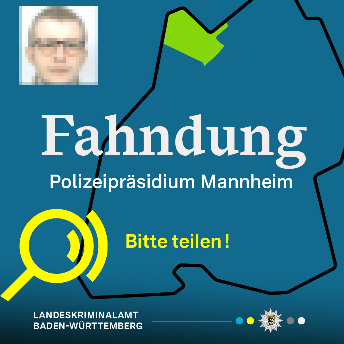 LkaBaWue's tweet photo. ❌ #Vermisstenfahndung aus Heidelberg - BITTE RT ⚠️
Seit dem 05.08.25 wird ein 27-Jähriger aus #Heidelberg vermisst. Er ist möglicherweise in einer hilflosen Lage.
Hinweise bitte an die Polizei aus #Mannheim.

Zur #Fahndung ▶️  https://t.co/b0hoKAvWVZ
Euer #LKABW https://t.co/T11vxBAta5