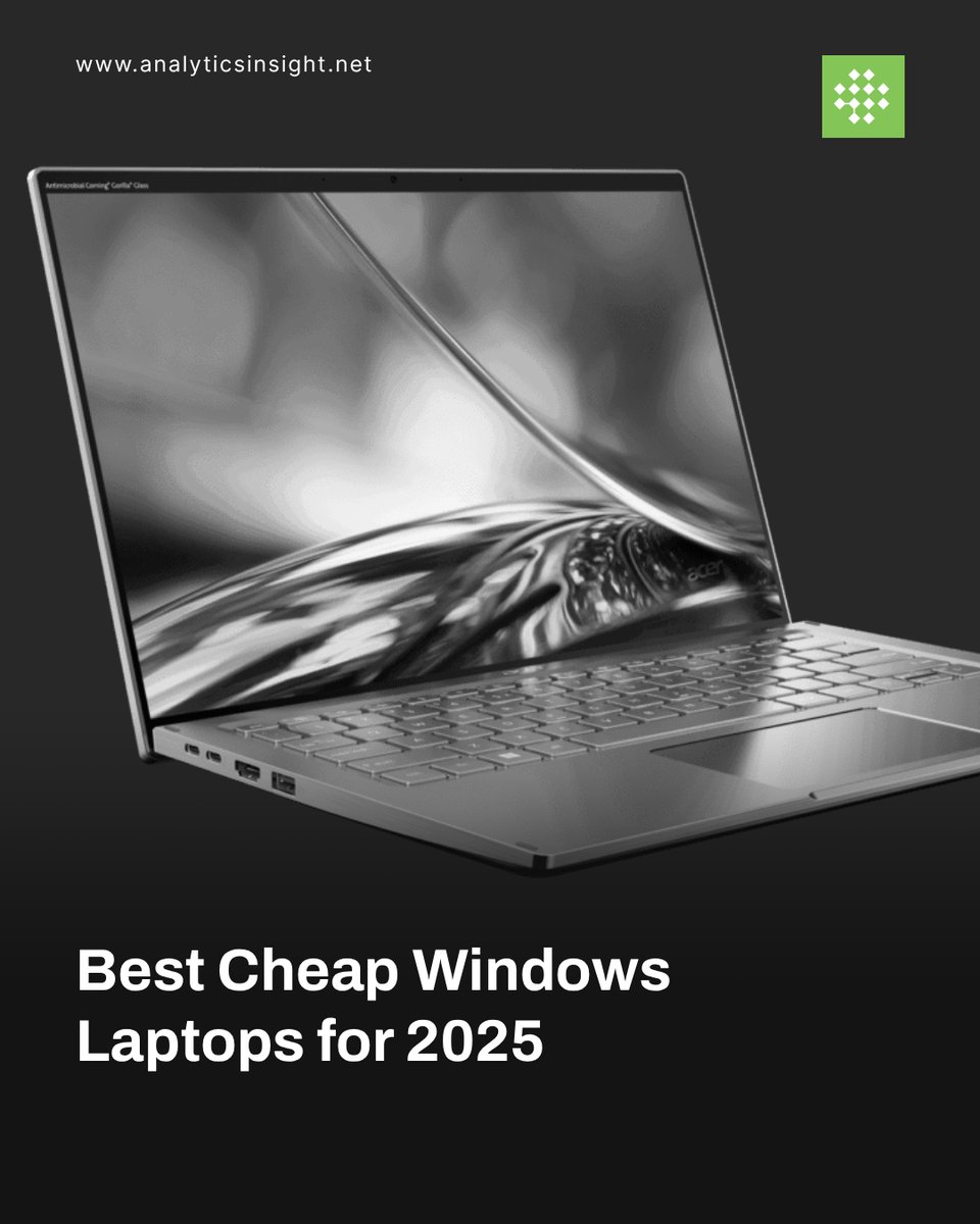 analyticsinme's tweet image. 𝐁𝐞𝐬𝐭 𝐂𝐡𝐞𝐚𝐩 𝐖𝐢𝐧𝐝𝐨𝐰𝐬 𝐋𝐚𝐩𝐭𝐨𝐩𝐬: 𝐇𝐏, 𝐃𝐞𝐥𝐥 &amp;amp; 𝐌𝐨𝐫𝐞

Buying a laptop on a budget? Discover the best cheap Windows laptops in 2025 that pack performance, style, and value. Perfect for students, professionals, and everyday users.

#BudgetTech…