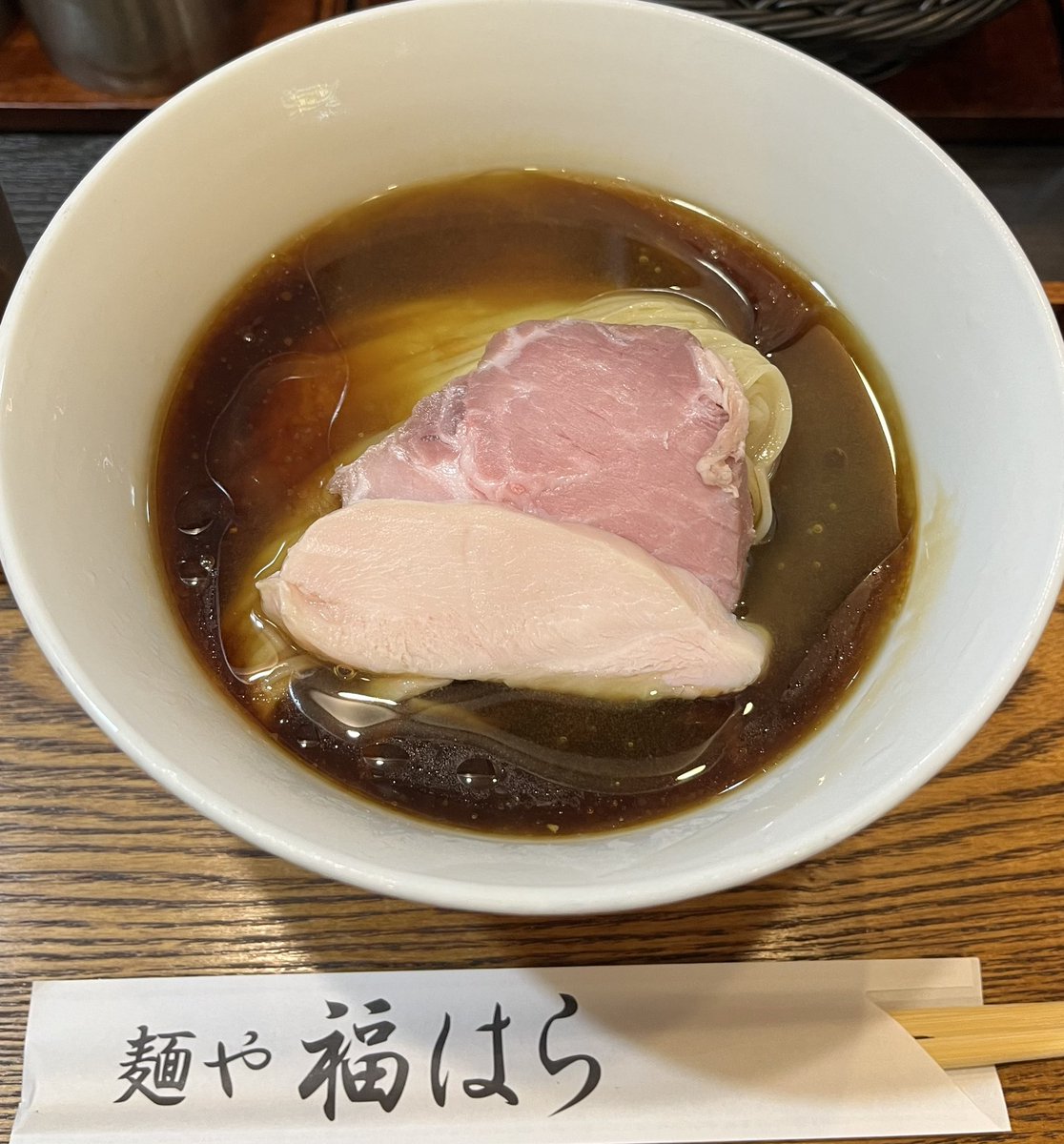 麺や 福はら さん

限定
地鶏の冷やし 醤油

ごちそうさまでした😋
