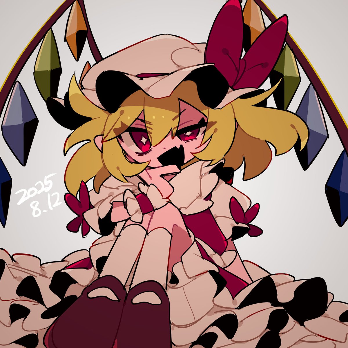 フラン　
#イラスト　#東方Project