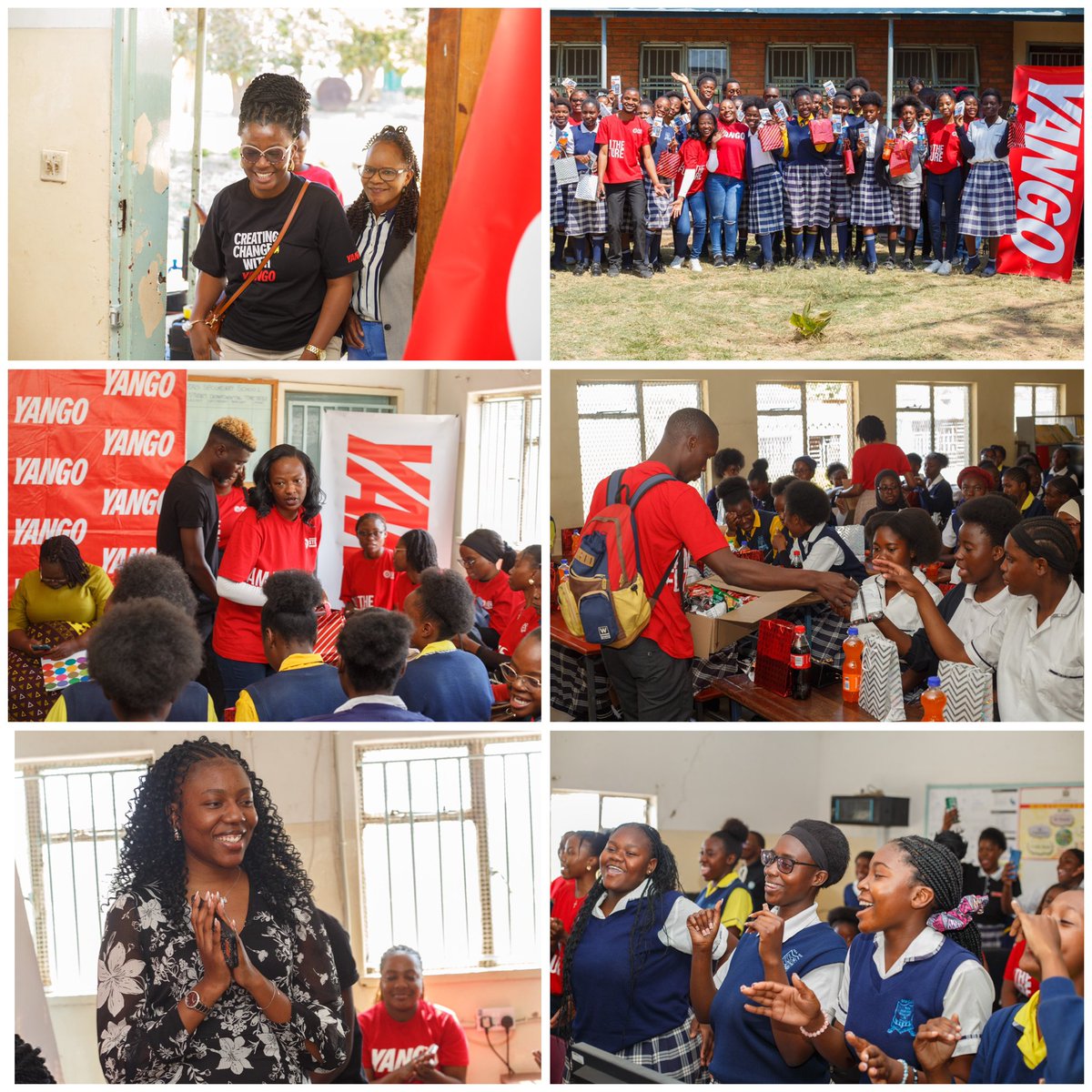 We celebrated this year’s International Youth Day at Matero Girls with <a href="/itsEstherChungu/">MrsNyathando</a> &amp; <a href="/UNZambia/">UN Zambia</a> and this was powered by <a href="/YangoApp/">Yango</a> ❤️. Thank you to everyone who made it possible.